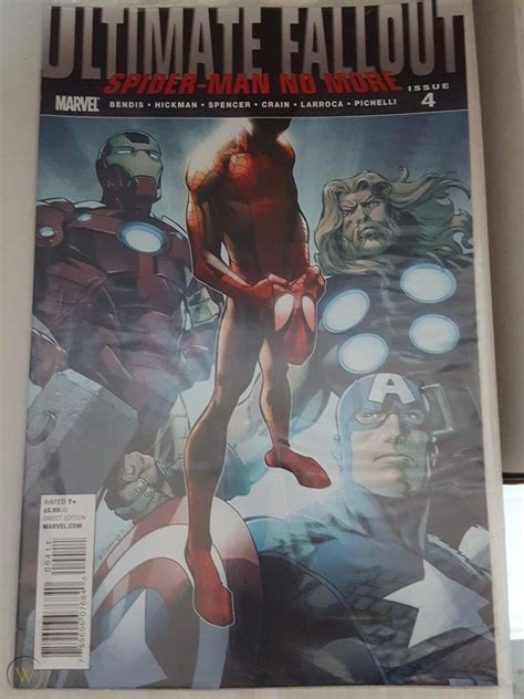 Spiderman Comic Miles Morales Ultimate Fallout Polybagged Near Mint