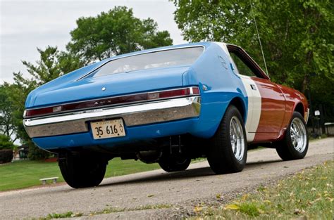1969 Amc Amx Red White And Blue Muscle 410hp Stock 69401cv 358