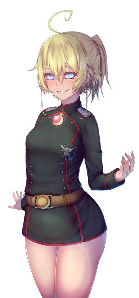 Tanya Degurechaff Youjo Senki Drawn By Nikuku