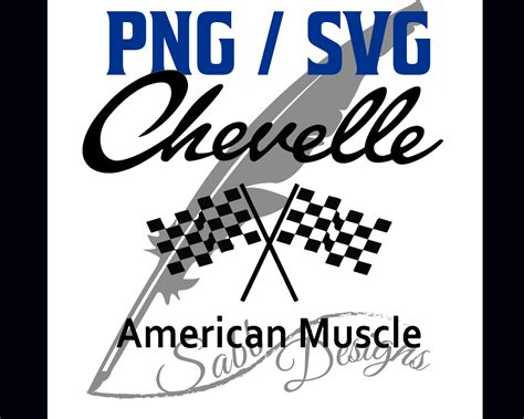 Chevrolet Chevelle SVG / PNG - Etsy UK