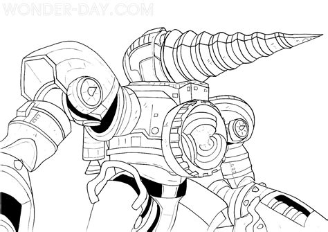 Titan Drillman Coloring Pages Free Printable Coloring Pages