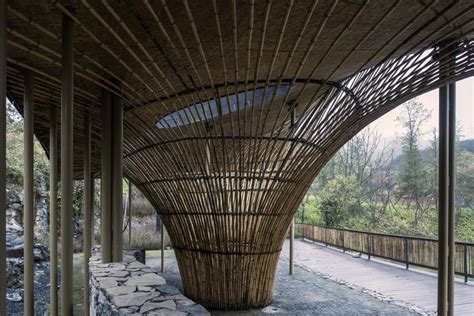 Tea Pavilion In Return Village Wisto Design Archdaily