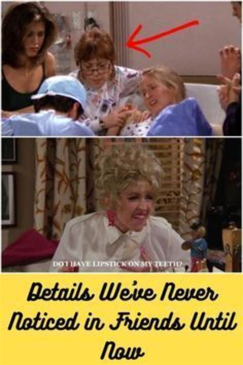 details we ve never noticed in friends until now tv shows bloopers viewers
