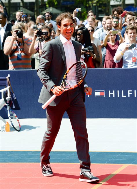 Rafael Nadal Unveils His New Tommy Hilfiger Campaign In Nyc Photos