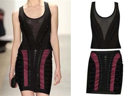 Stardoll And Real Herve Leger Tribute