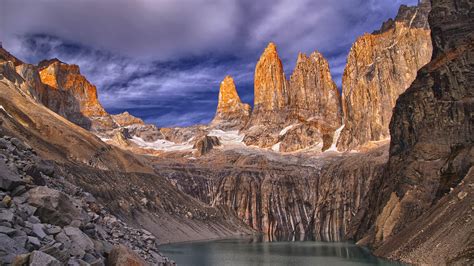 Cordillera Paine Torres Del Paine National Park National Park Lake