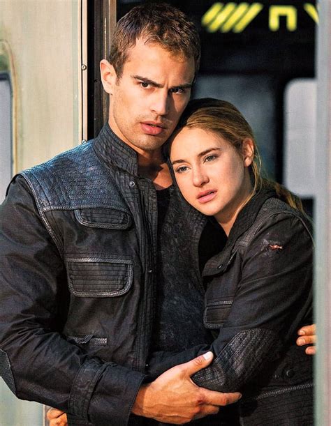 Four And Tris Hold Each Other Close Divergent Movie Pictures