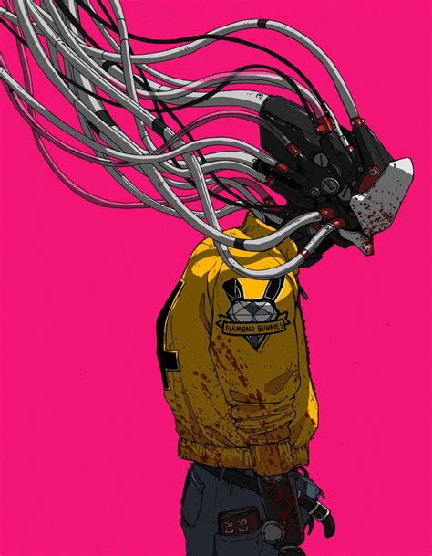 Artstation Cable Bot Wouter Gort Cyberpunk Art Cyberpunk
