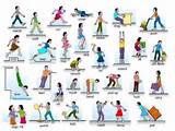 Fitness Exercises Vocabulary Photos