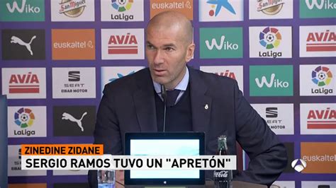Zidane Explica La Espantada De Ramos En Ipurúa ¿lo De Sergio Creo