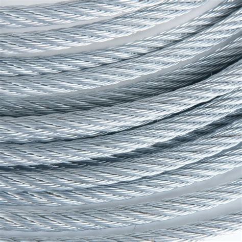 18 Galvanized Aircraft Cable Steel Wire Rope 7x19 1500 Feet Ebay
