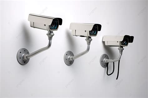 5 كاميرات مراقبة مثبتة على الحائط كاميرات مراقبة مراقبة دقة عالية صورة الخلفية للتحميل مجانا
