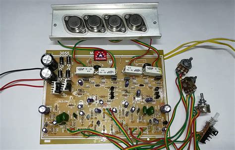 Salcon Electronics Hifi W Rms Stereo Audio N Transistor Board