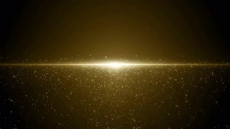 Gold Particles Horizon Background Loop Stock Motion Graphics Motion