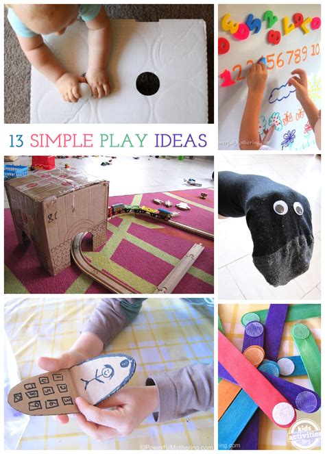 13 Simple Kids Play Ideas Kids Activities Blog