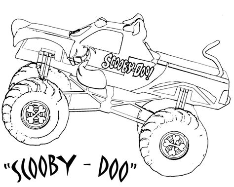 Hot Wheels Monster Truck Coloring Pages Coloring Books Hot Hot Sex Picture