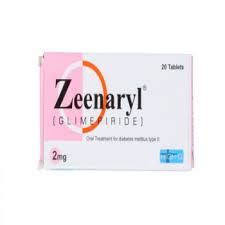 Zeenaryl Tablets 2mg Tmeds Pk