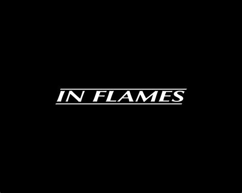 In Flames Band Logo Band Logos Rock Band Logos Metal Bands Logos
