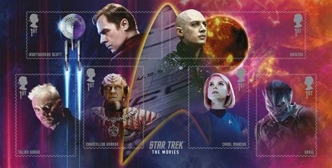 Royal Mail Reveal Star Trek Stamps All About Stamps