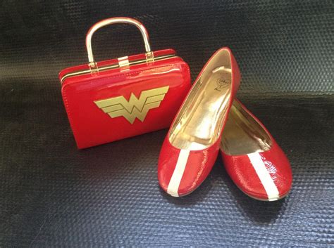 Wonder Woman Shoes And Bag Made By Vintage Lane Lego Batman Movie