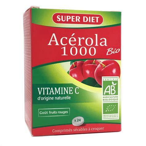 Insonlarning dardu tashvishlarini oʻylab yashash odamiylikning eng oliy mezonidir. SUPER DIET Acérola 1000 vitamine C bio boîte de 24 ...