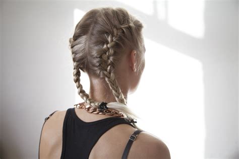 How To Do Two French Braids On The Side Of Your Head Two French
