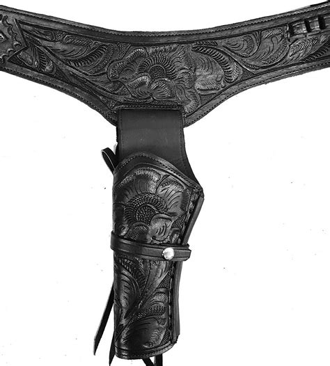 Modestone 22 Cal Left Handed Western Leather Holster Gun