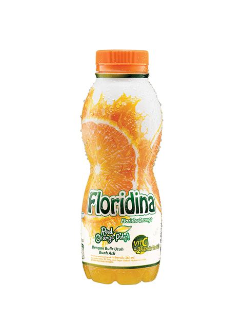 Floridina Juice Pulp Orange Btl 360ml Klikindomaret