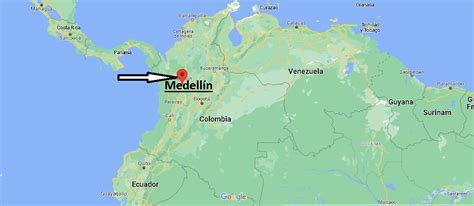 ¿dónde Está Medellín Colombia Mapa Medellín Colombia ¿dónde Está