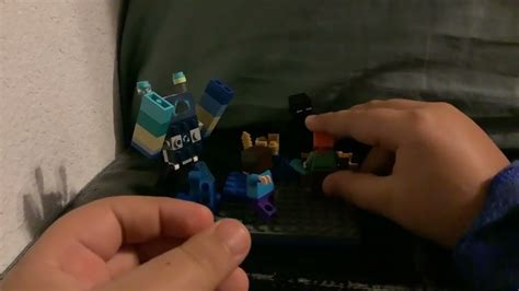 The Wardens Battle Lego Minecraft Set Youtube
