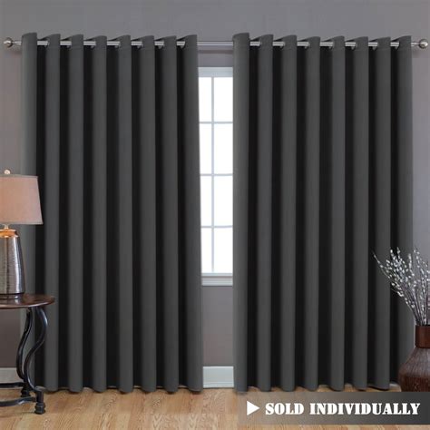 Extra Wide Blackout Curtain For Living Room Thermal Insulated Light
