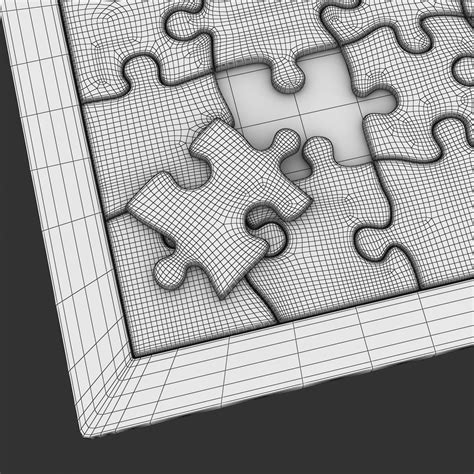 Jigsaw Puzzle 20 Piece 3d Max