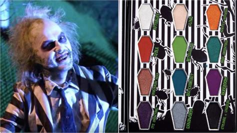 Hot Topics Beetlejuice Eyeshadow Palette Will Make You Look Seriously