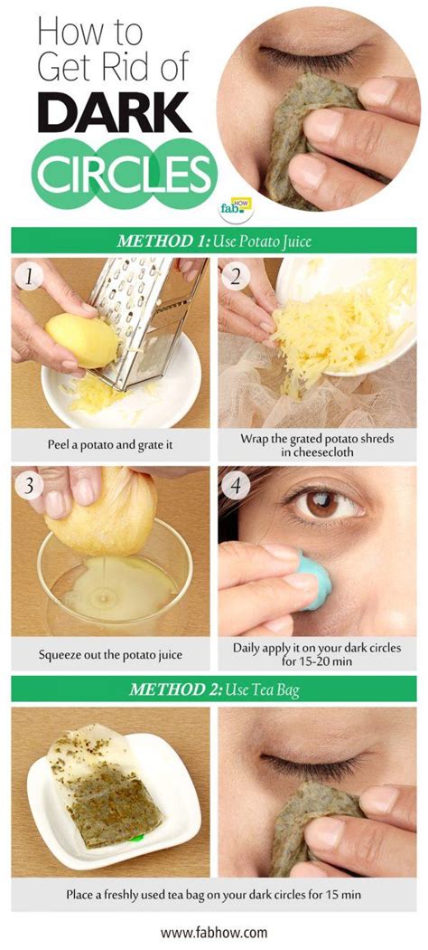 How To Get Rid Of Dark Circles Naturally Fab How