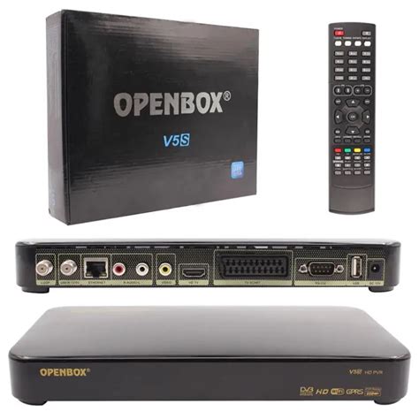 Openbox Original V5s Hd Tv Satellite Receiver Multi Lingual Dvb With
