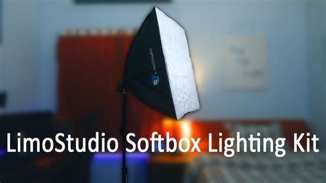 Limostudio Softbox Lighting Kit Part 1 Unboxing Youtube