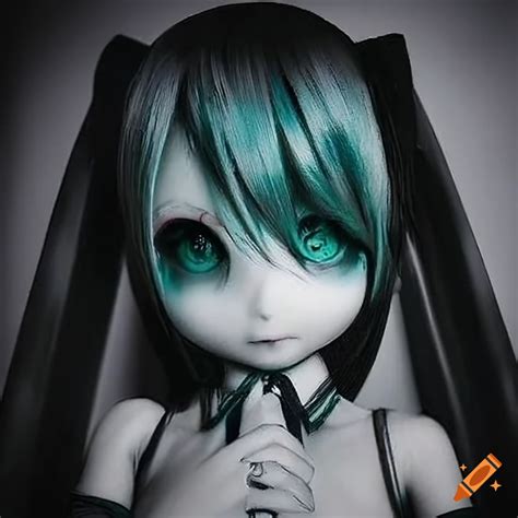 Dark And Creepy Image Of Hatsune Miku On Craiyon