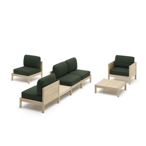 Castor Lobby Sofa System ‒ Karimoku New Standard Kns