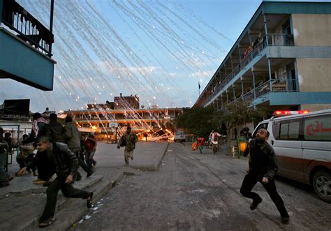 Gaza Israel Phosphorus Bomb White Phosphorus Spiegel Online World