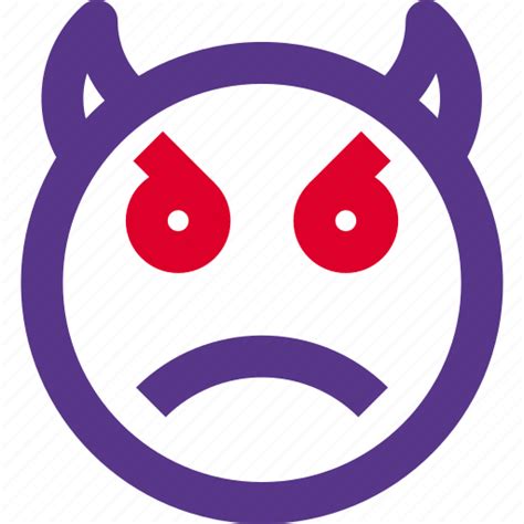 Angry Devil Emoticons Smiley And People Icon Download On Iconfinder