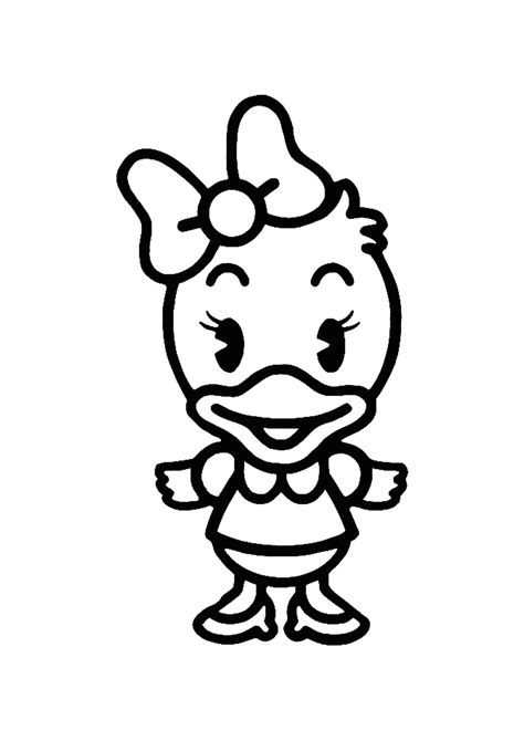 Descargar la última versión de kawaii sea creatures coloring pages para android. Kawaii Disney Daisy coloring page in 2020 | Easy disney ...
