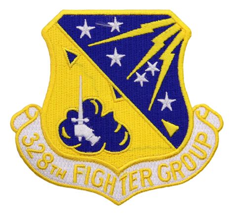 Air Force 328th Fighter Group Patch Flying Tigers Surplus