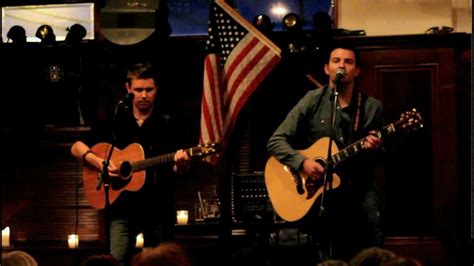 Acoustic By Candlelight Neil Byrne And Ryan Kelly 5 21 2012 Dont Go