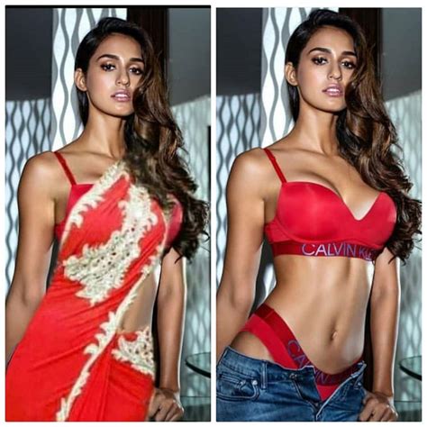 Disha Patani In Calvin Klein Bra And Underwear Panties