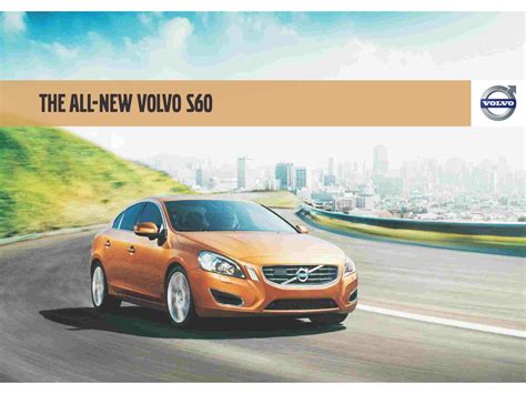 Volvo S60 Annexe 931 Brochure Pdf Download Manualslib