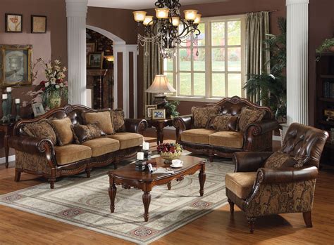 Dreena Two Tone Brown Living Room Set 1stopbedrooms