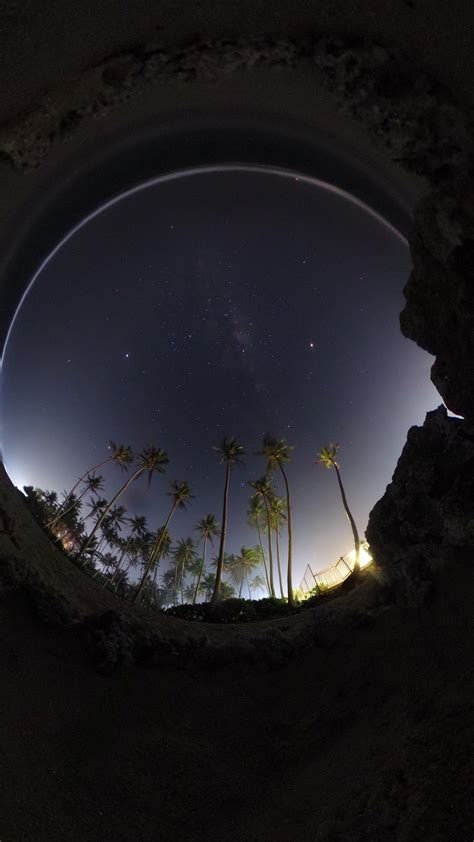 360 Degree Photo Of The Night Sky Taken On A Ricoh Theta S 2160x3840