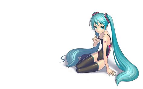 1920x1080px 1080p Free Download Naughty Hatsune Vocaloid Ponytails