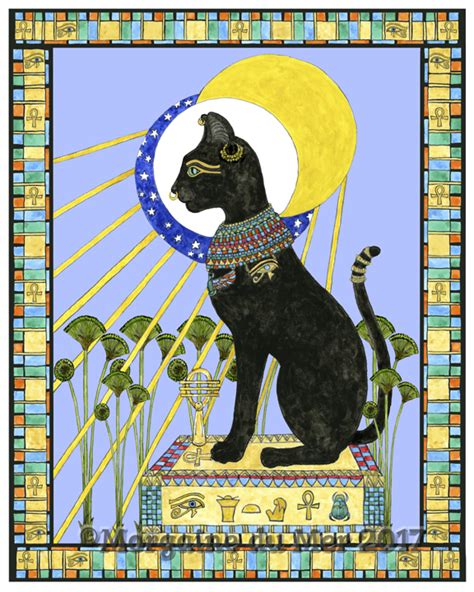 Bastet Egyptian Cat Goddess Magickmermaid