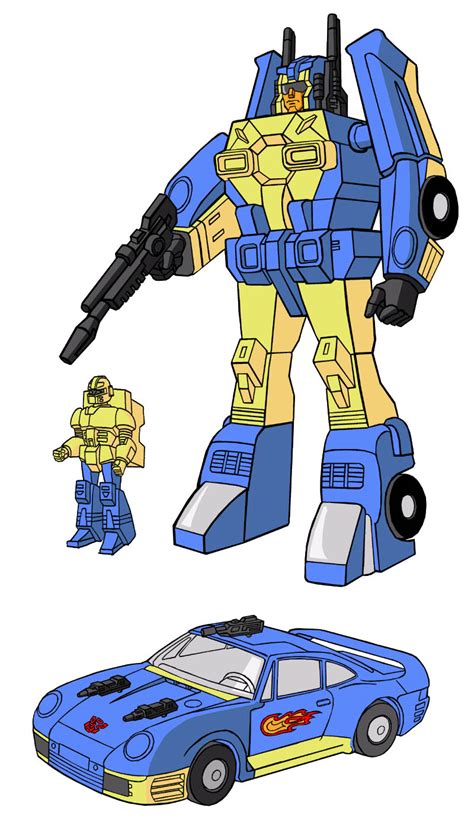 Transformers Nightbeat G1 Cartoon Model Color By Zobovor